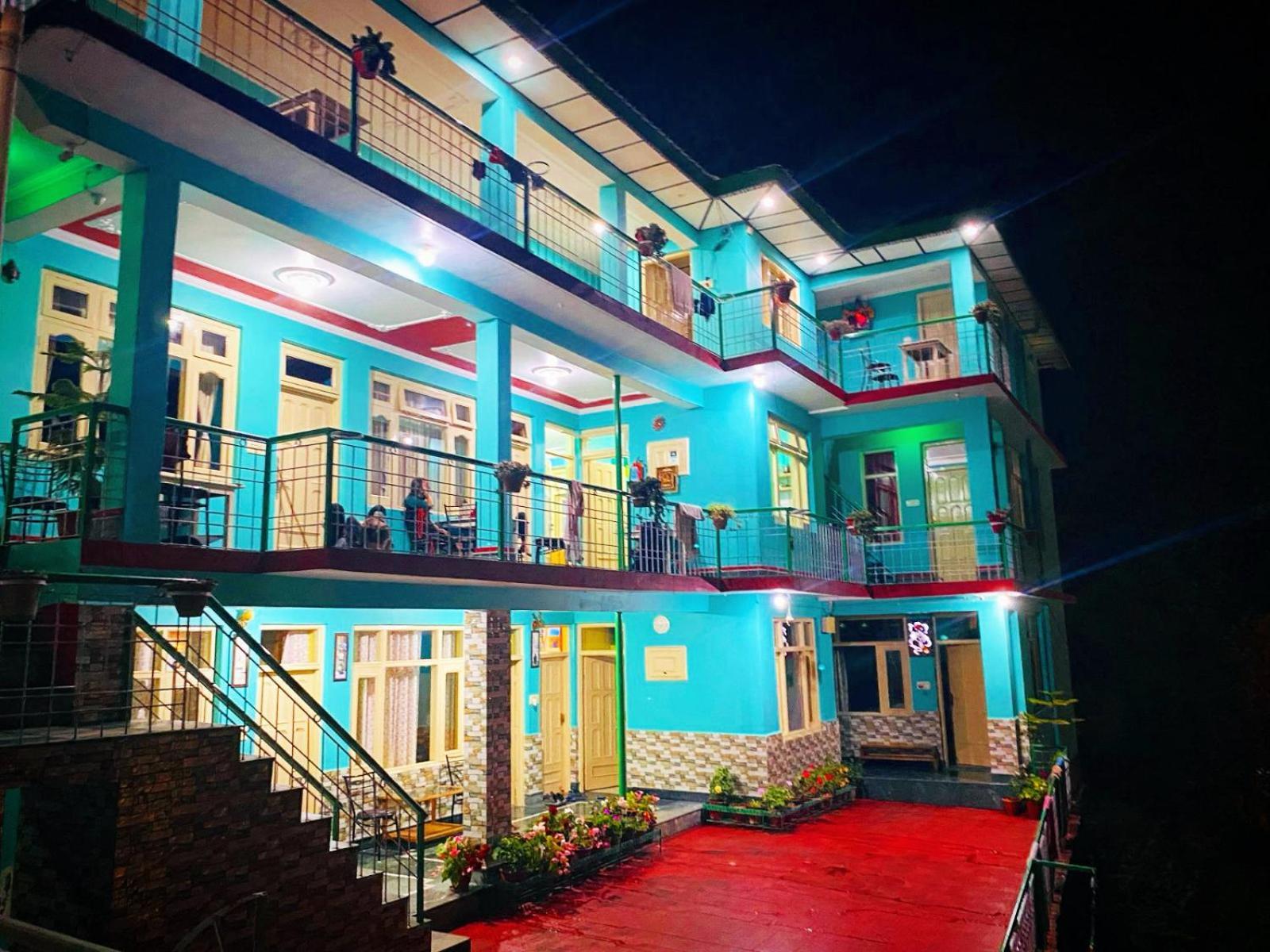 Jagatram Niwas Guesthouse Dharamkot Dharamshala Bagian luar foto